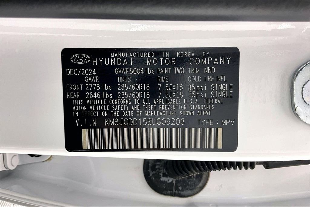 Used 2025 Hyundai Tucson SEL AWD/4WD image 35
