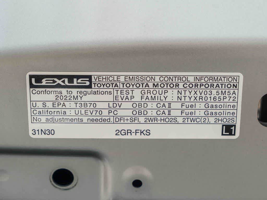 Used 2022 Lexus IS 350 F Sport w/ Accessory Package RWD image 29