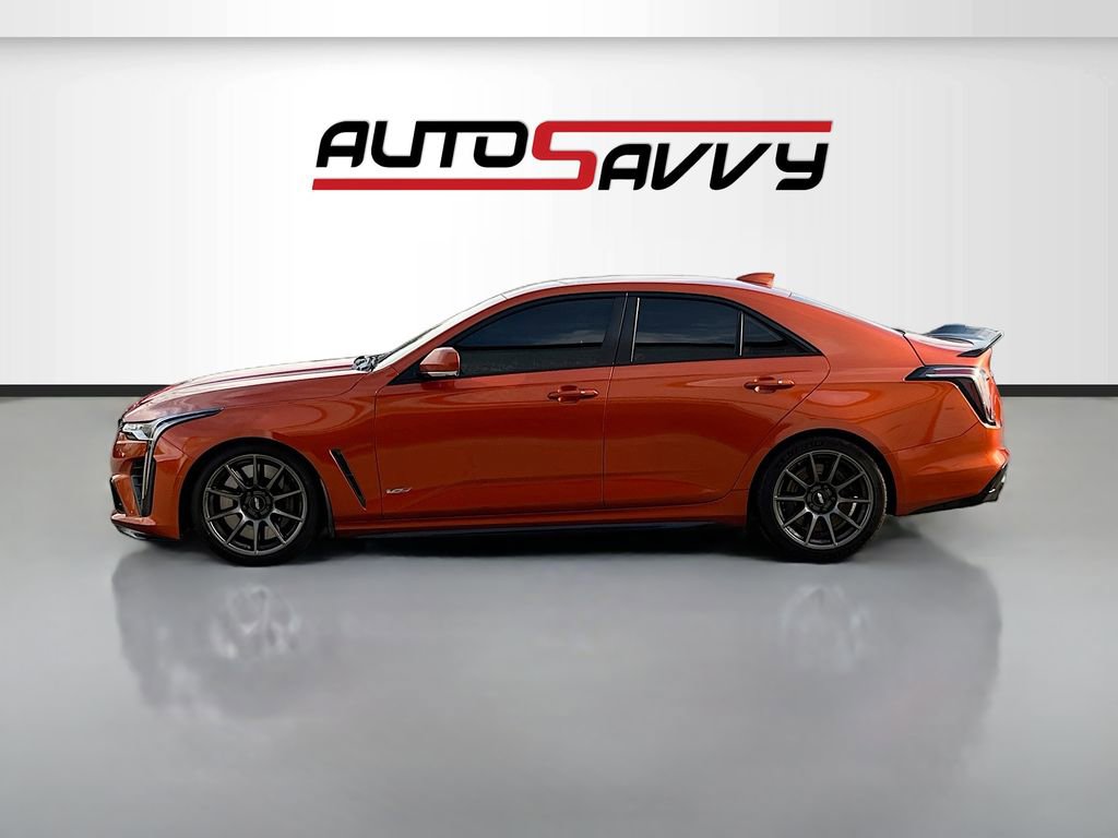 Used 2022 Cadillac CT4 V Blackwing w/ Carbon Fiber 1 Package RWD image 4