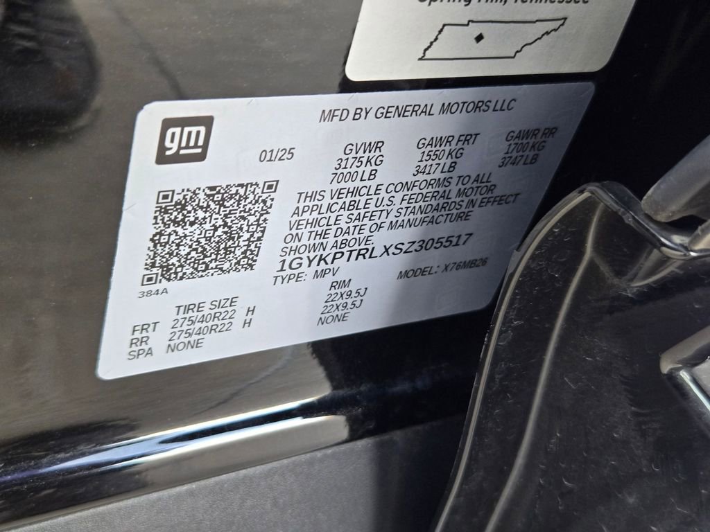 Certified 2025 Cadillac Lyriq Luxury w/ LPO, Floor Liner Package image 34