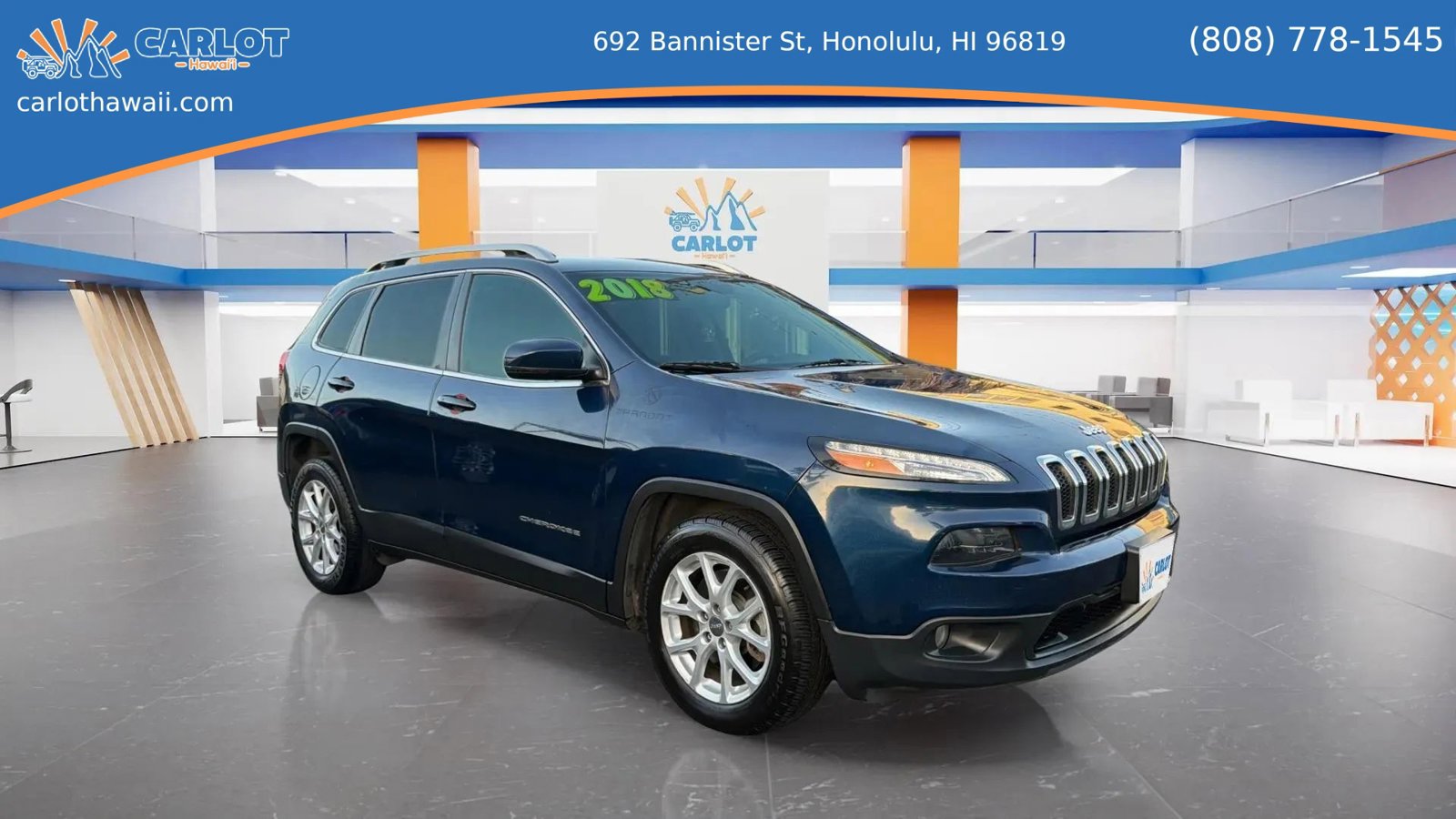 Used 2018 Jeep Cherokee Latitude Plus w/ Comfort/Convenience Group FWD image 8