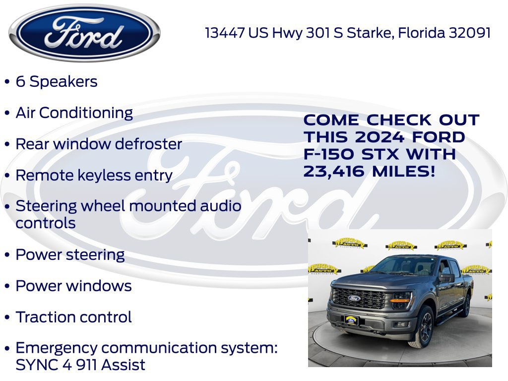 Certified 2024 Ford F150 STX AWD/4WD image 22