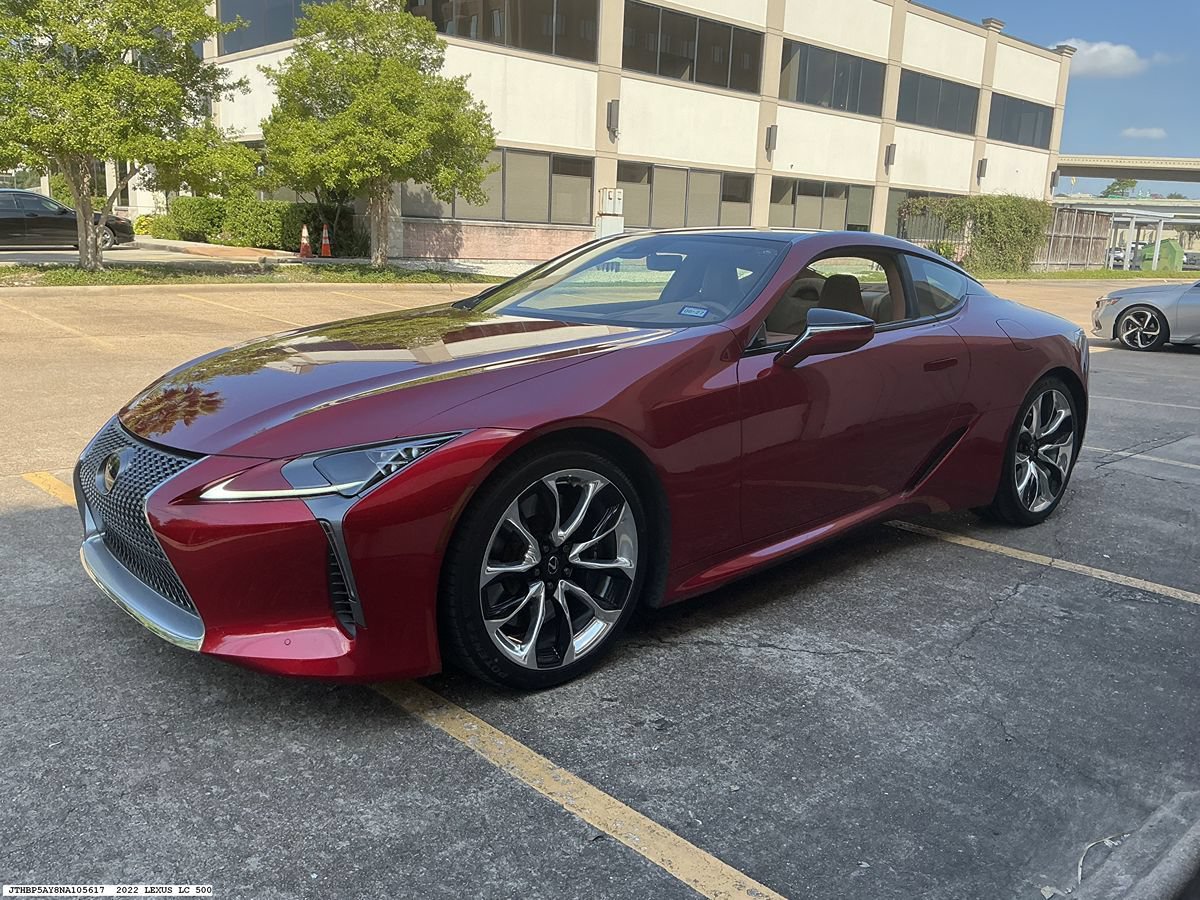 Used 2022 Lexus LC 500 Coupe w/ Dynamic Handling Package RWD image 4