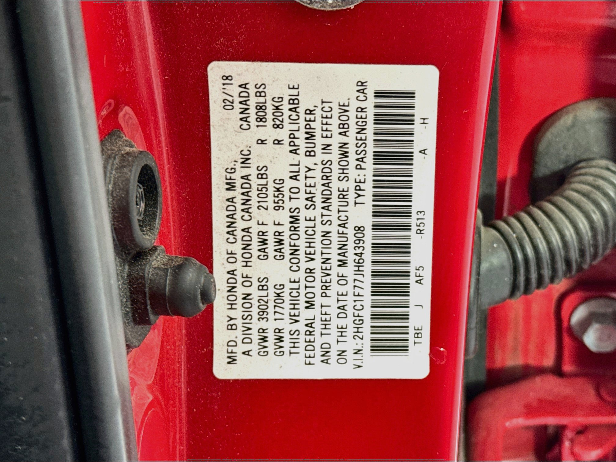 Certified 2018 Honda Civic EX-L image 31