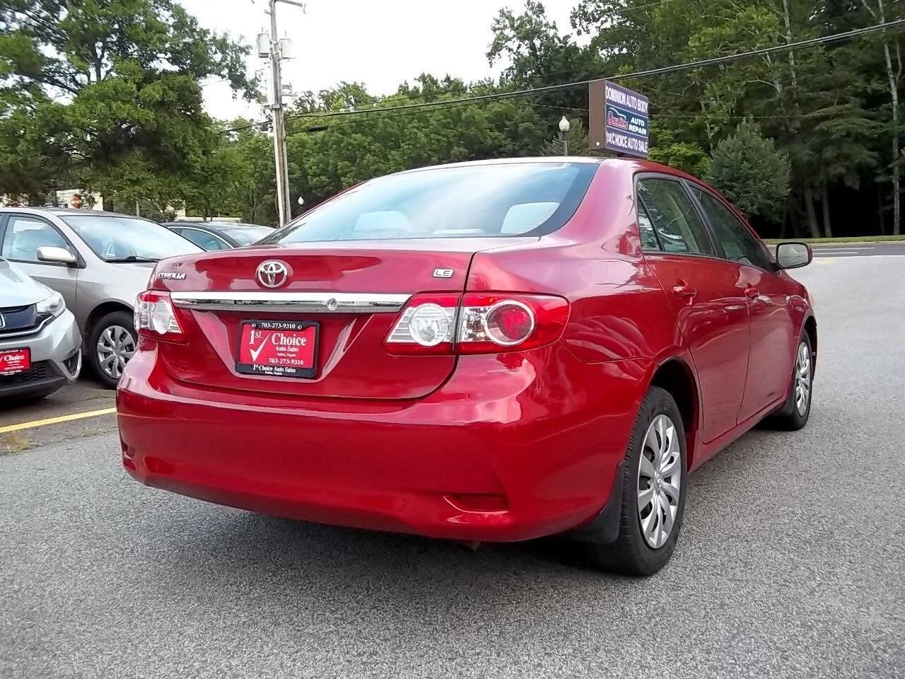 Used 2012 Toyota Corolla LE FWD image 3