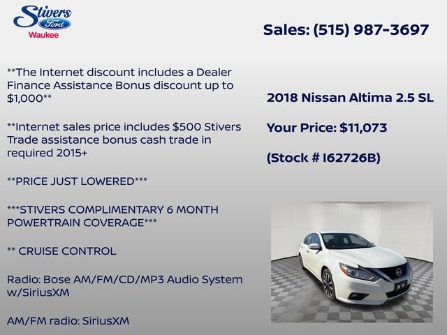 Used 2018 Nissan Altima 2.5 SL image 7