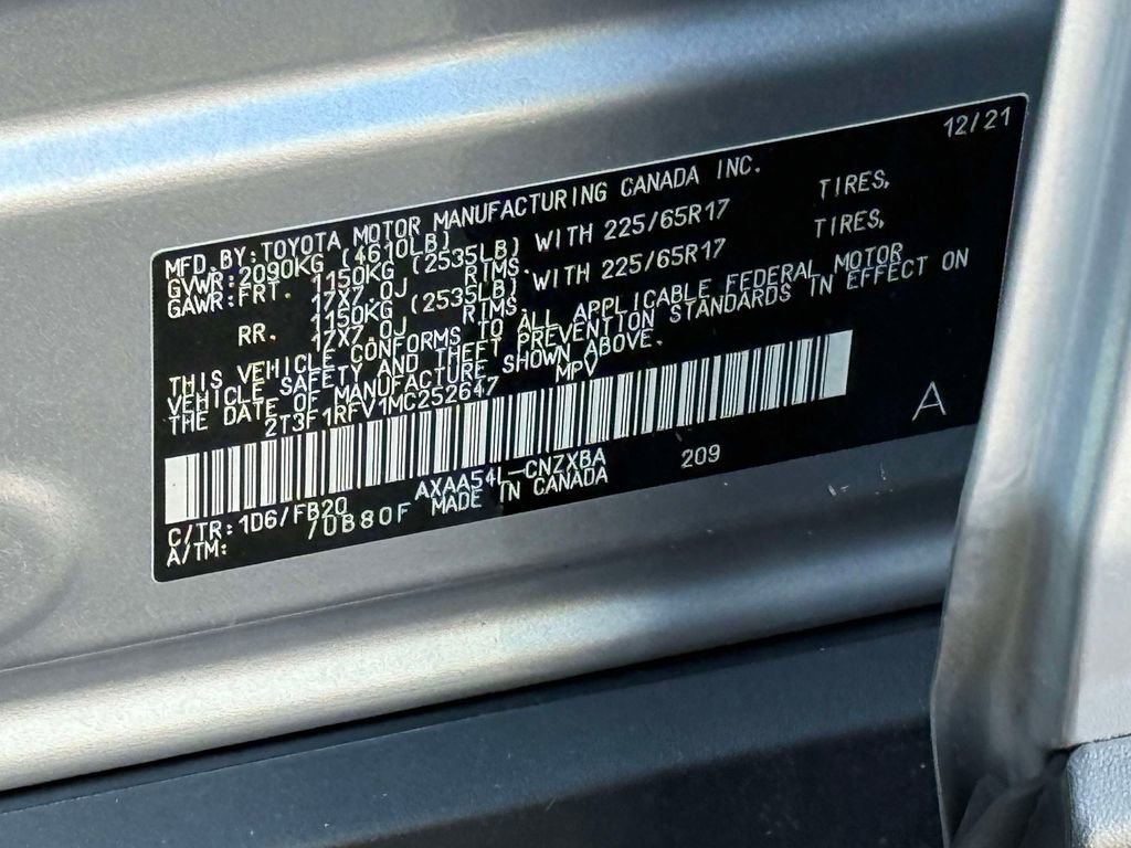 Used 2021 Toyota RAV4 LE AWD/4WD image 31