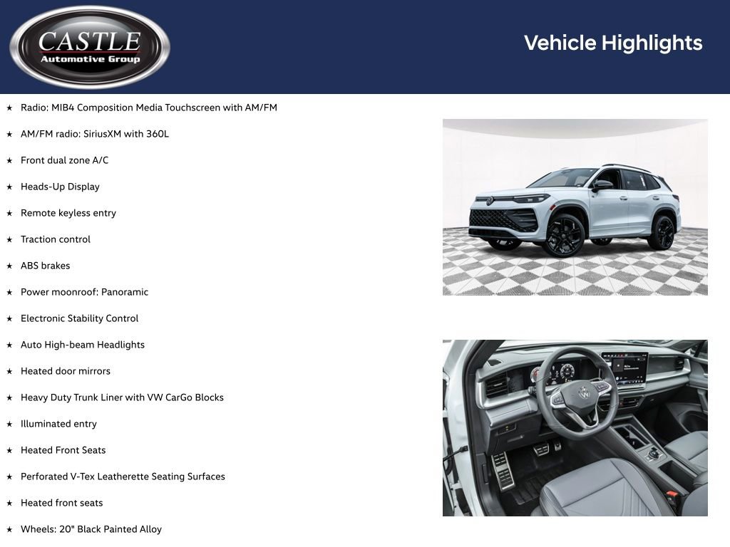 New 2026 Volkswagen Tiguan SE R-Line image 3