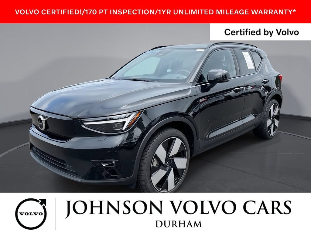Certified 2024 Volvo XC40 Recharge Ultimate RWD image 1