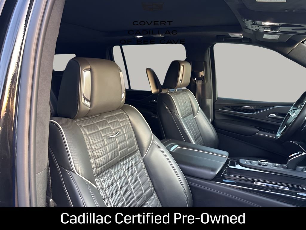 Certified 2023 Cadillac Escalade ESV V w/ LPO, ONYX Package image 17