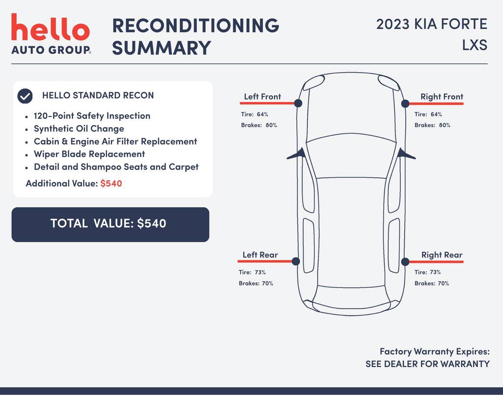 Used 2023 Kia Forte LXS image 3