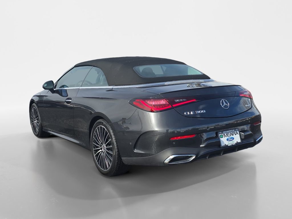 Used 2024 Mercedes-Benz CLE 300 4MATIC Cabriolet w/ Night Package image 3
