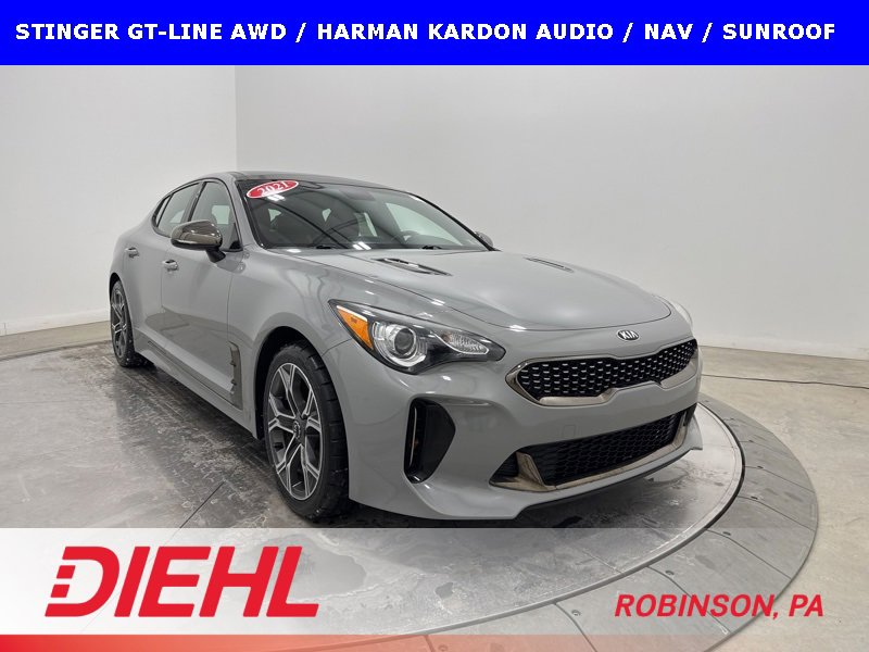 Used 2021 Kia Stinger GT-Line w/ Sun & Sound Package image 1