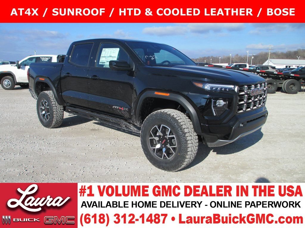 New 2026 GMC Canyon AT4X