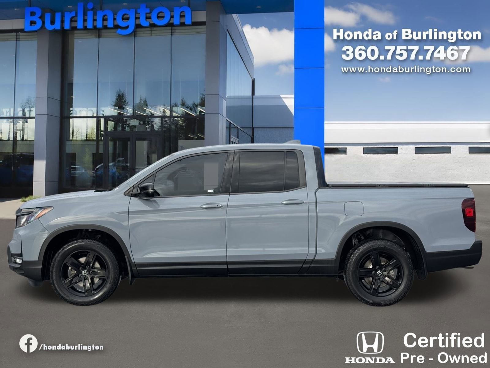 Certified 2023 Honda Ridgeline Black Edition image 3