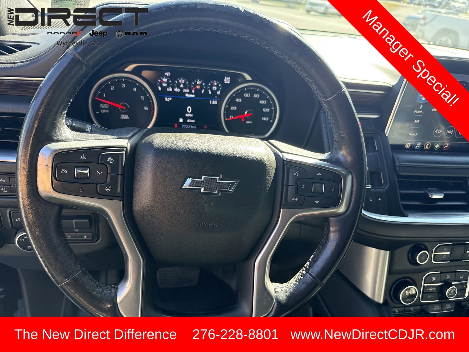 Used 2021 Chevrolet Tahoe Z71 w/ Z71 Off-Road Package image 14