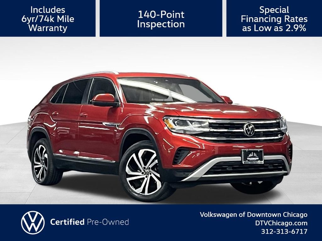 Used 2022 Volkswagen Atlas Cross Sport SEL w/ Cross Sport MDO Package AWD/4WD 360° Tour
