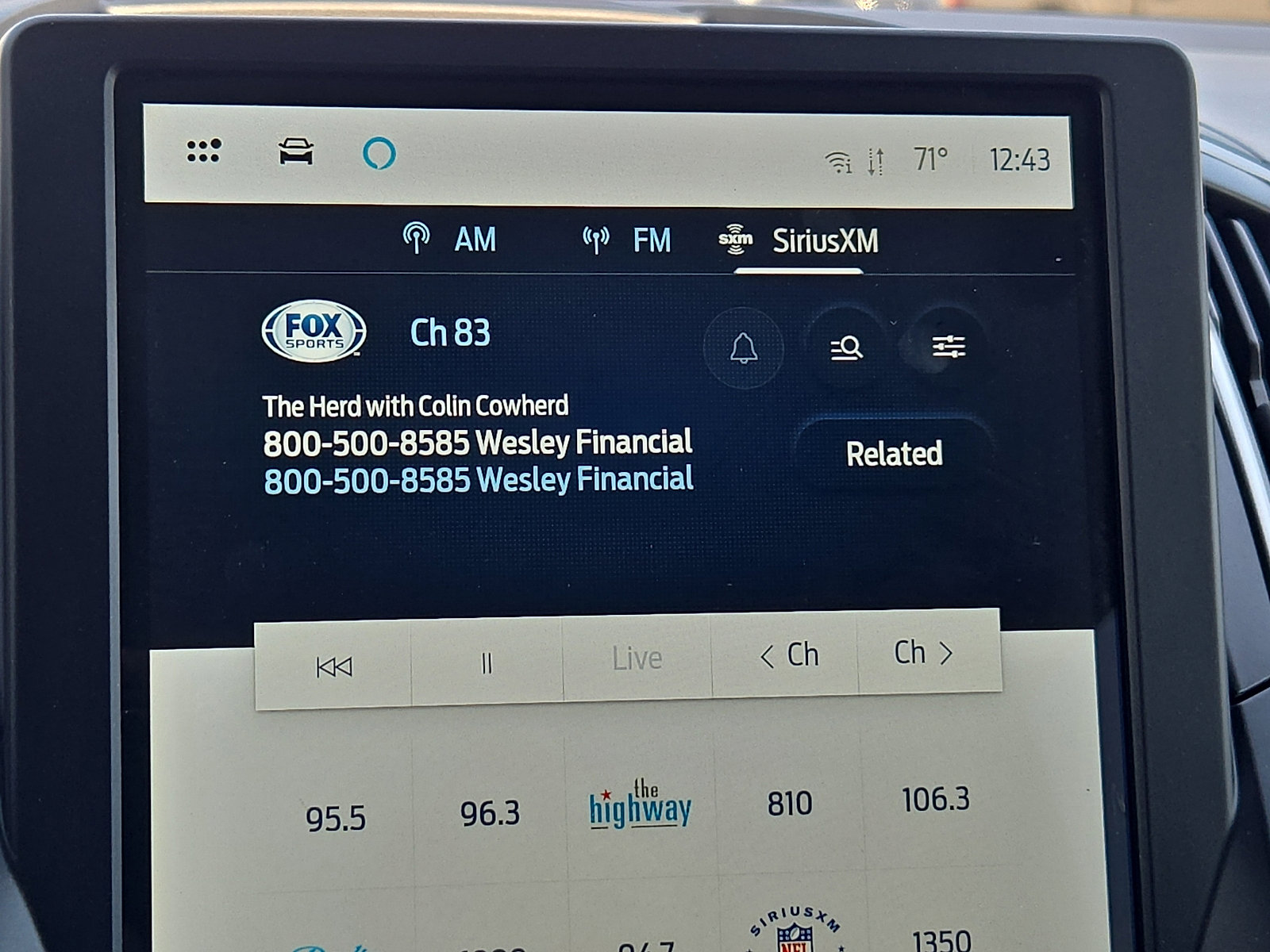 Certified 2024 Ford Edge SEL w/ Convenience Package image 16