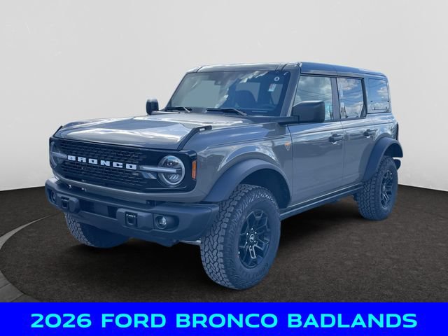 New 2026 Ford Bronco Badlands w/ Black Appearance Package