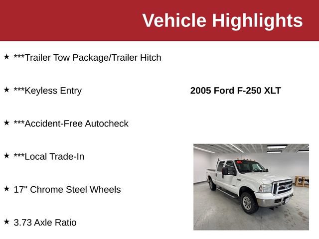 Used 2005 Ford F250 XLT AWD/4WD image 10