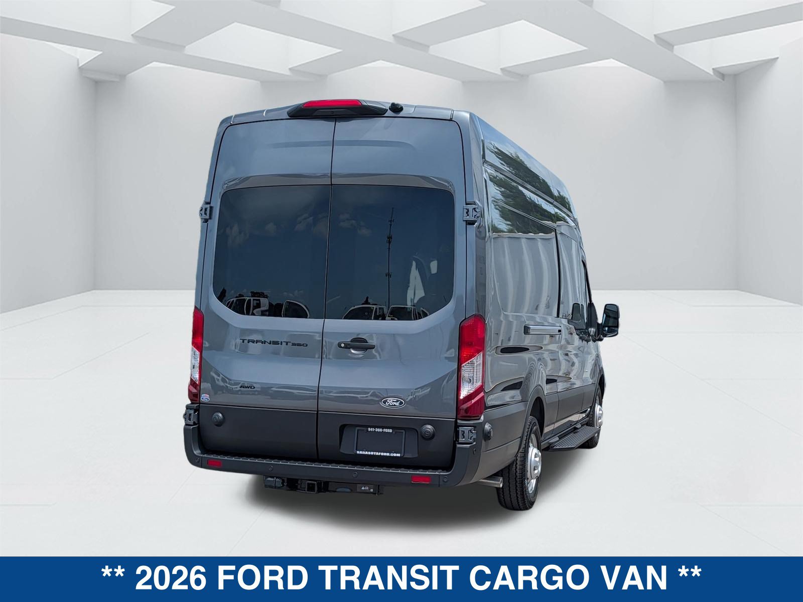 New 2026 Ford Transit 350 148 High Roof Extended AWD w/ Load Area Protection Package image 6