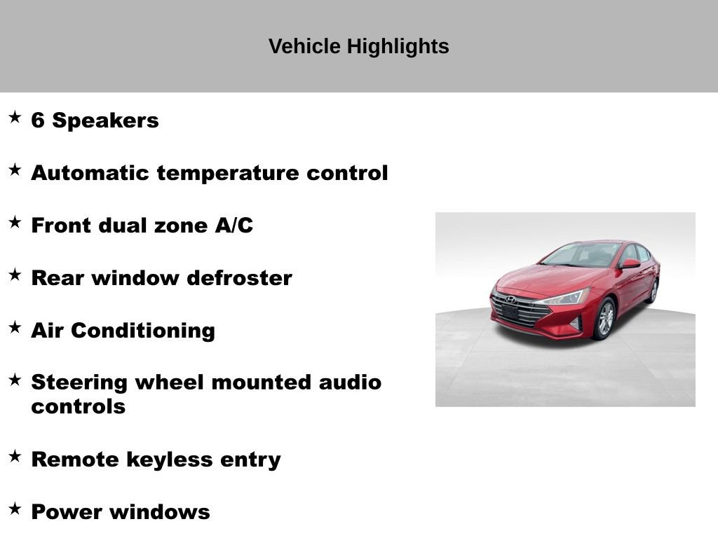 Used 2020 Hyundai Elantra SEL image 18