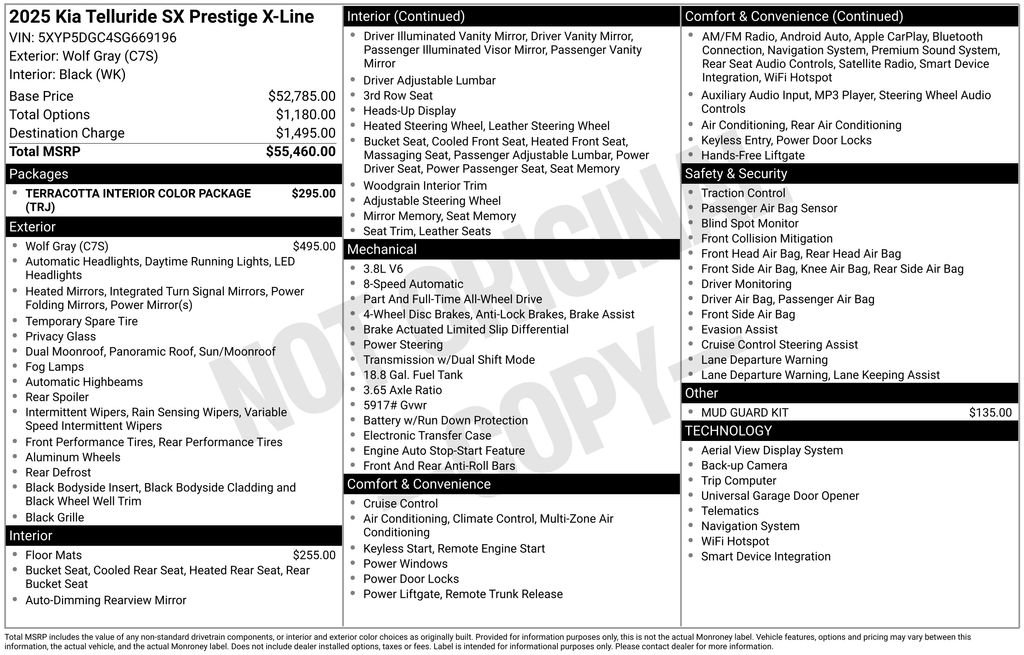 New 2025 Kia Telluride SX Prestige X-Line image 4