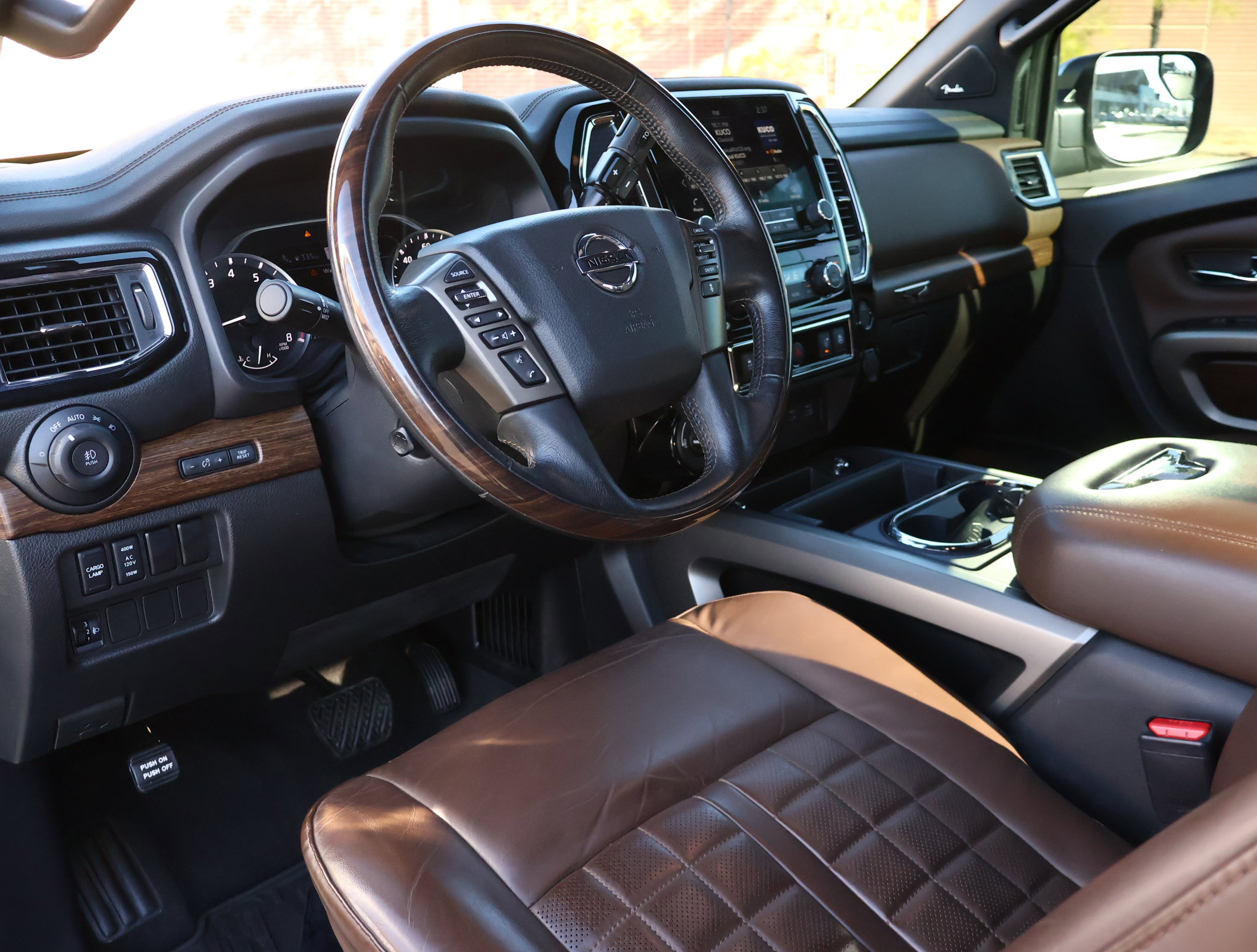 Used 2021 Nissan Titan Platinum Reserve w/ Off Road Protection Package image 3
