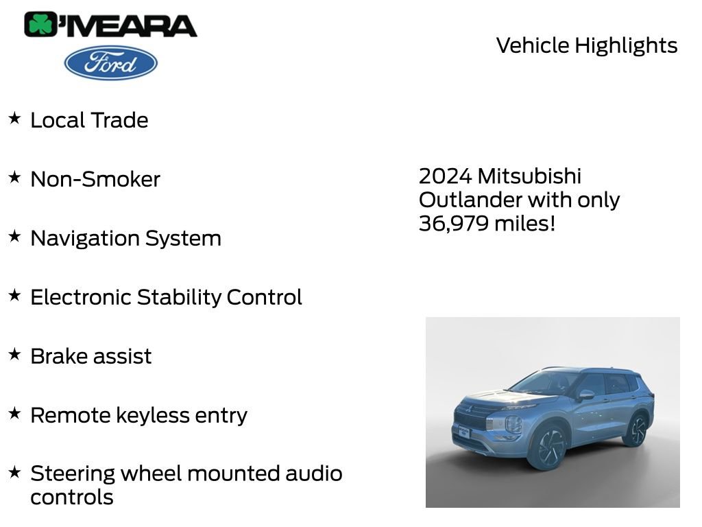 Used 2024 Mitsubishi Outlander SEL AWD/4WD image 7