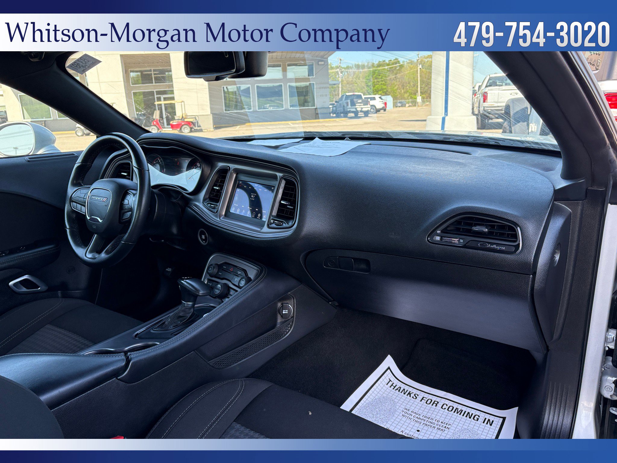 Used 2023 Dodge Challenger SXT w/ Blacktop Package RWD image 12