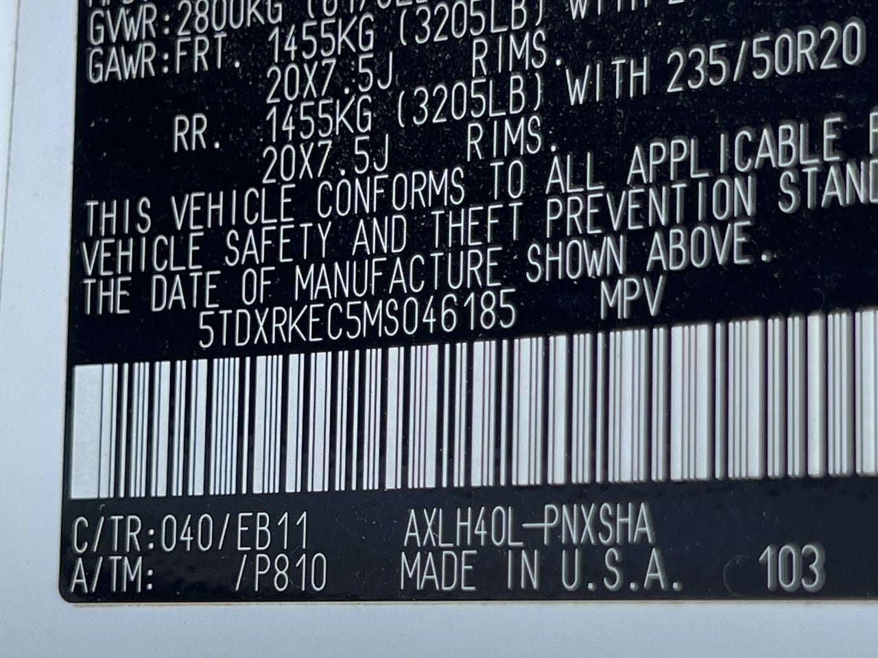 Used 2021 Toyota Sienna XSE FWD image 13