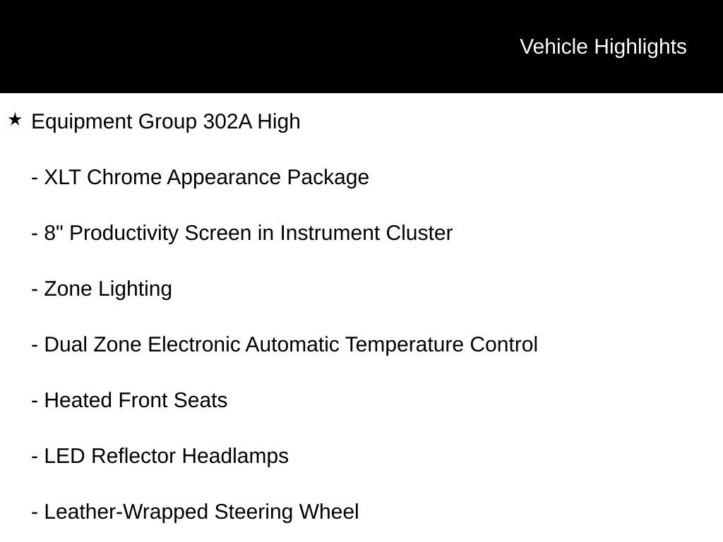 Used 2022 Ford F150 XLT w/ Equipment Group 302A High image 18