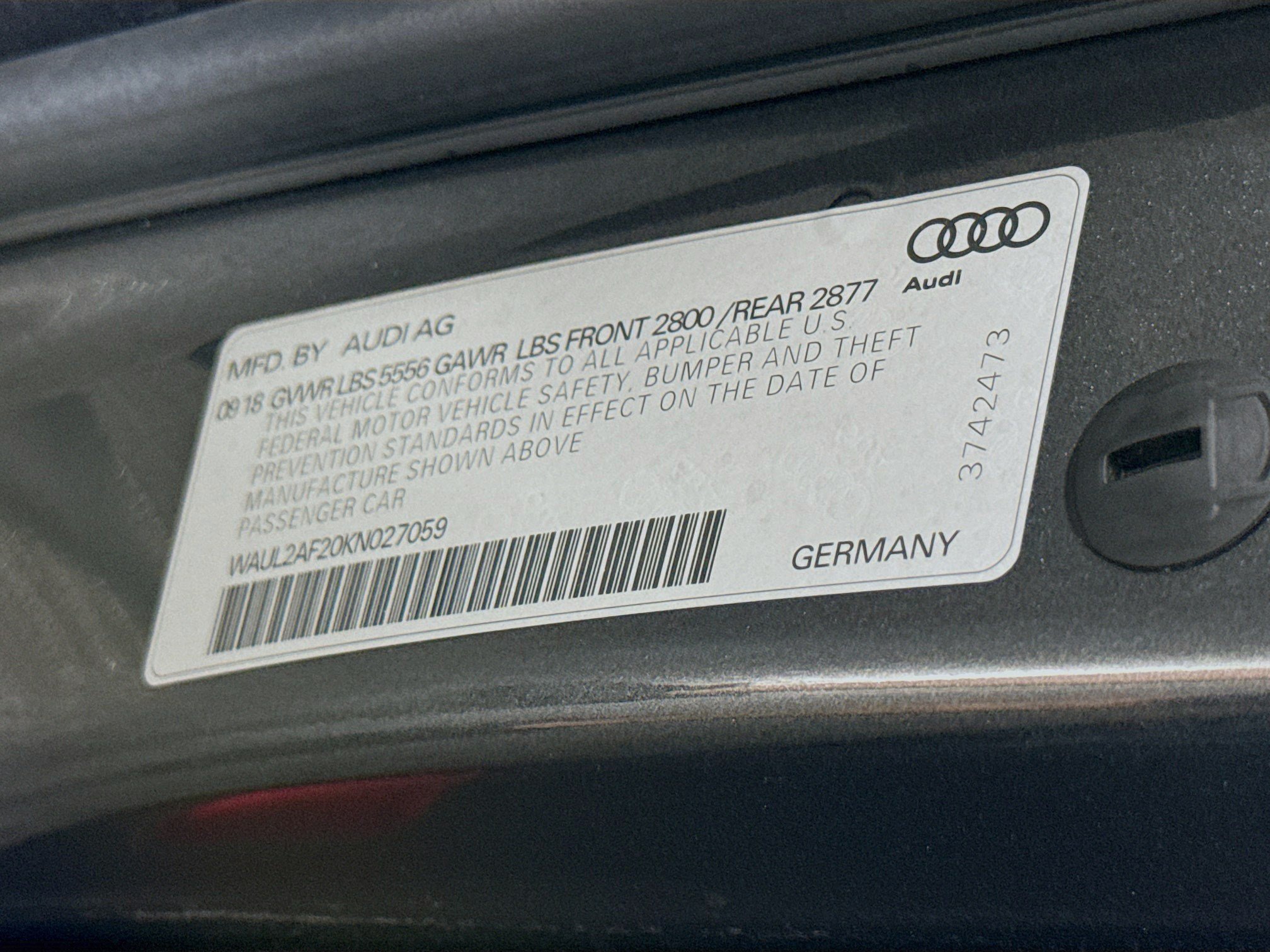 Used 2019 Audi A6 3.0T Premium Plus w/ Premium Plus Package AWD/4WD image 40