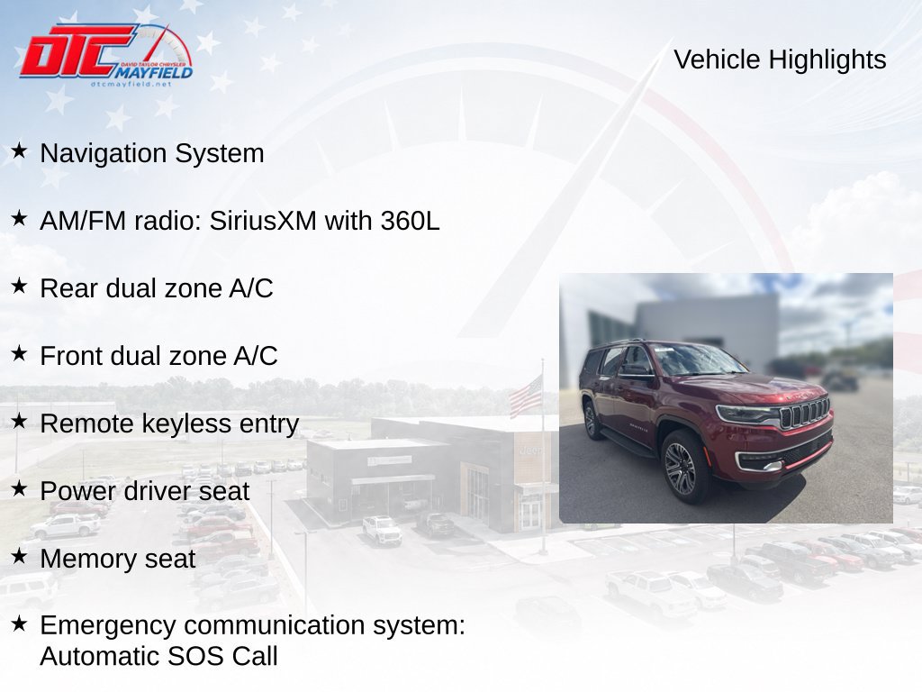 Used 2023 Jeep Wagoneer 4WD w/ Premium Group I image 6