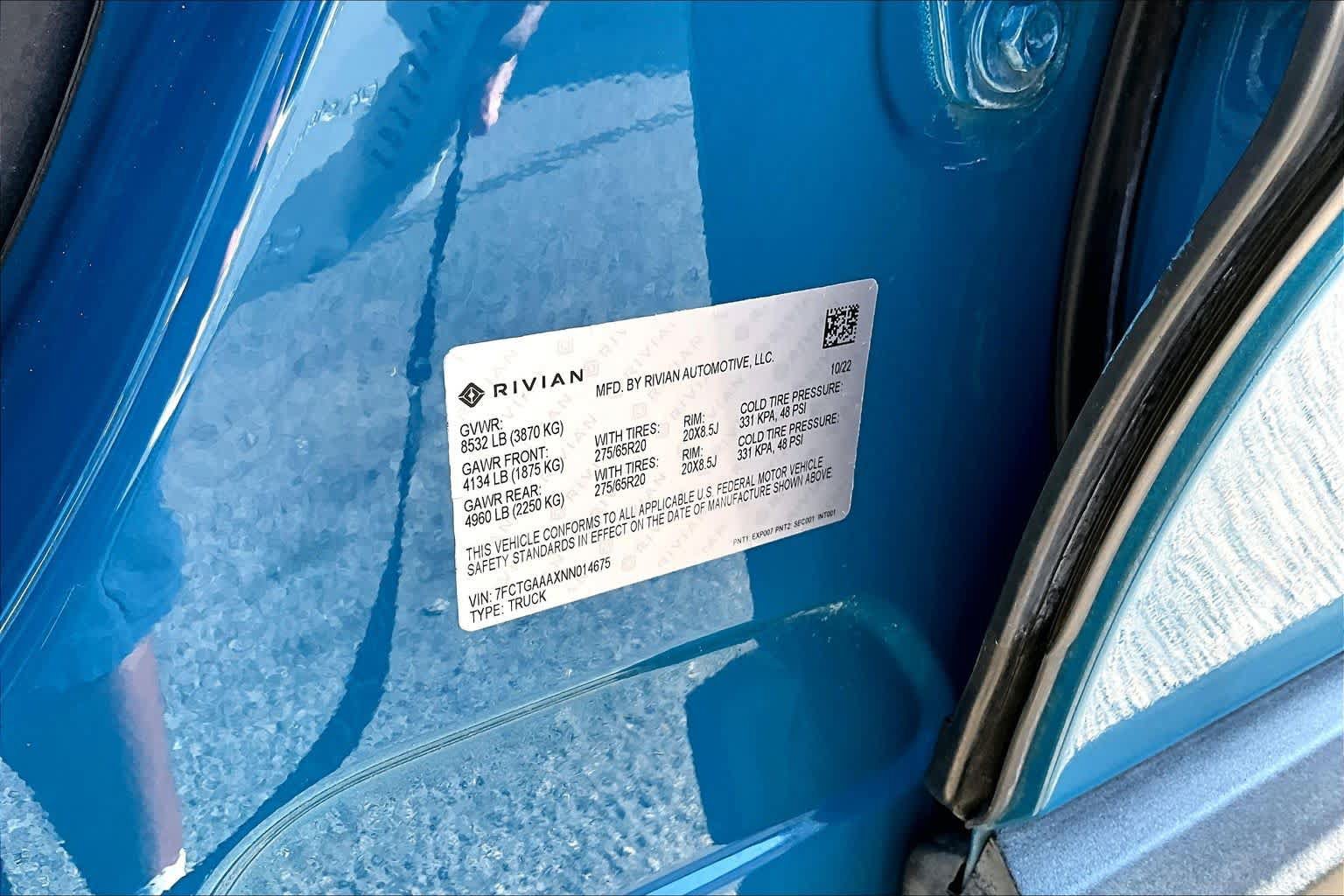 Used 2022 Rivian R1T Adventure AWD/4WD image 33
