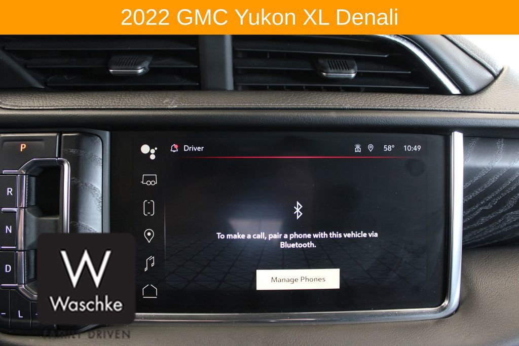 Used 2022 GMC Yukon XL Denali w/ Denali Premium Package AWD/4WD image 49