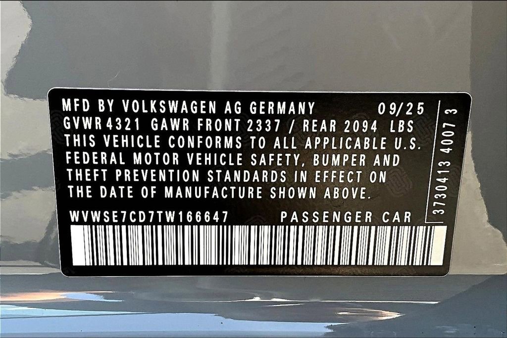 New 2026 Volkswagen GTI SE image 19