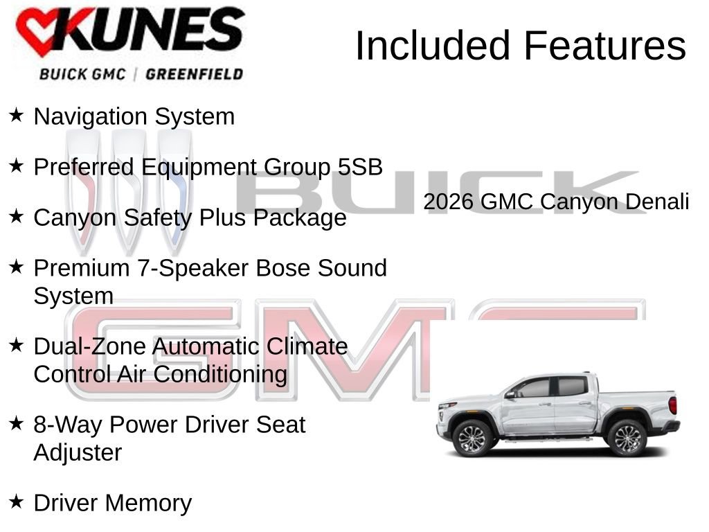 New 2026 GMC Canyon Denali image 3