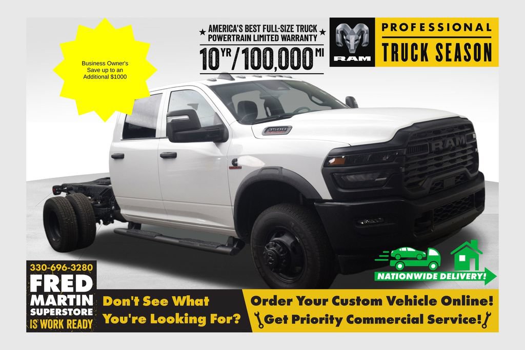 New 2026 RAM 3500 Tradesman AWD/4WD 360° Tour