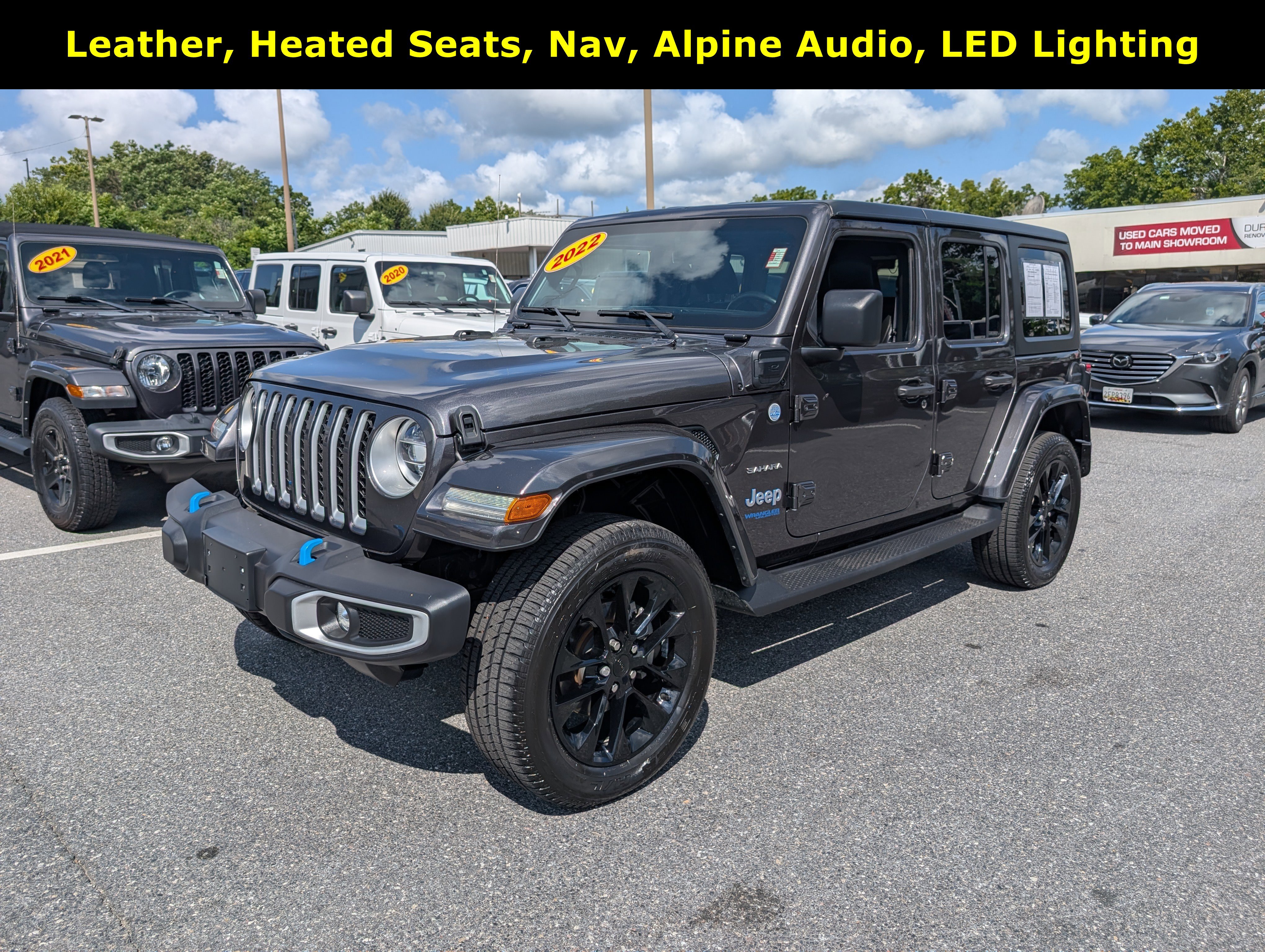 Used 2022 Jeep Wrangler Unlimited Sahara w/ Cold Weather Group