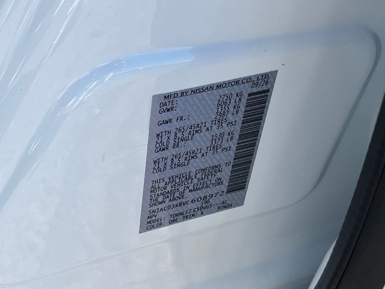 New 2027 INFINITI QX65 Autograph AWD/4WD image 31