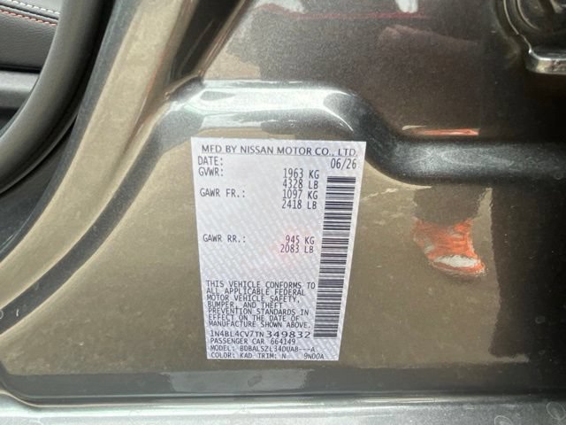 New 2026 Nissan Altima 2.5 SR w/ SR Premium Package FWD image 25