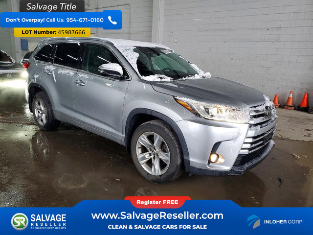 Used 2017 Toyota Highlander Limited AWD/4WD image 5