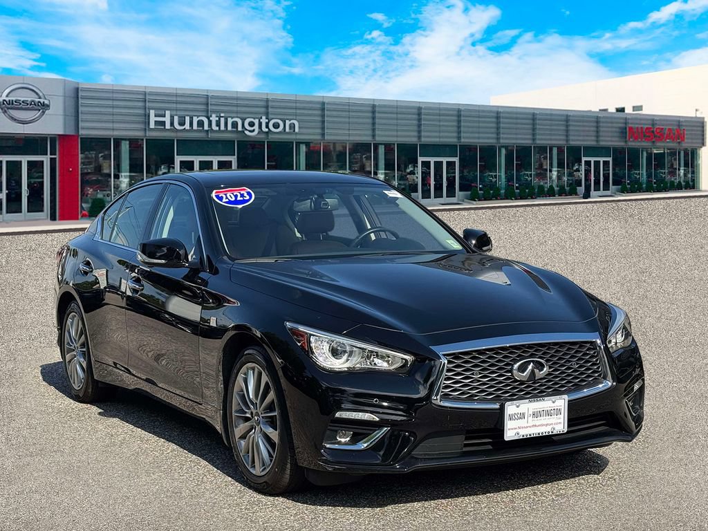 Used 2023 INFINITI Q50 Luxe w/ Cargo Package AWD/4WD image 4