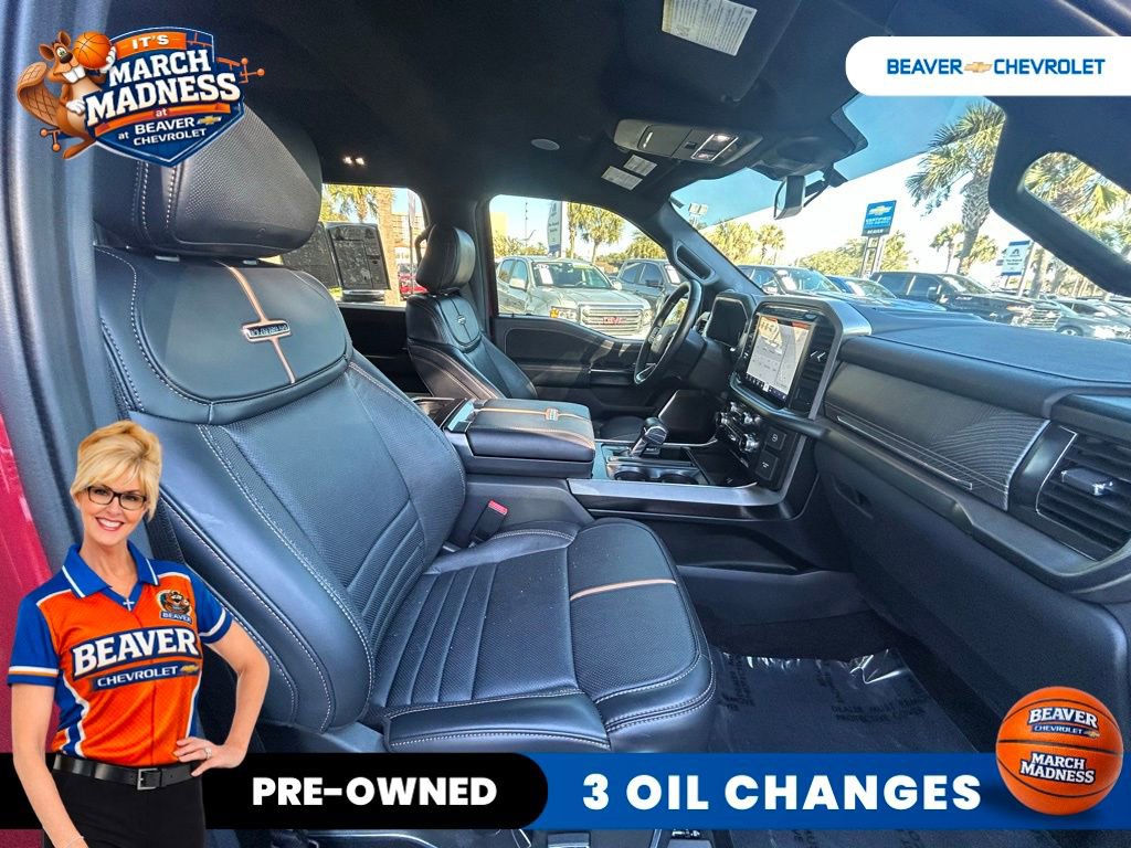 Used 2022 Ford F150 Platinum w/ Equipment Group 701A High image 24