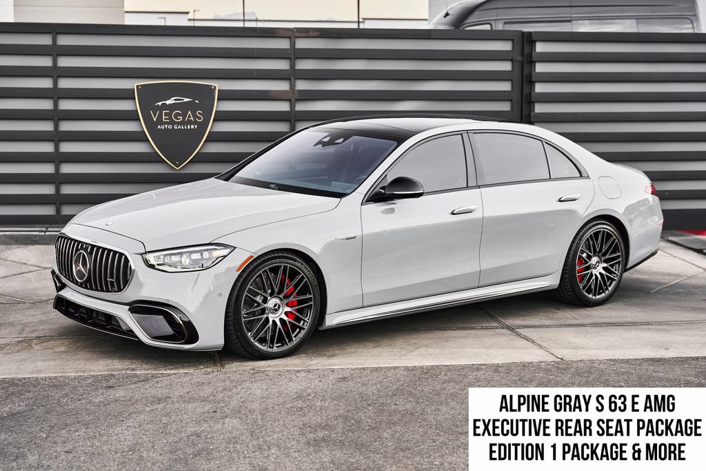 Used 2024 Mercedes-Benz S 63 AMG S w/ Rear Seat Package image 1