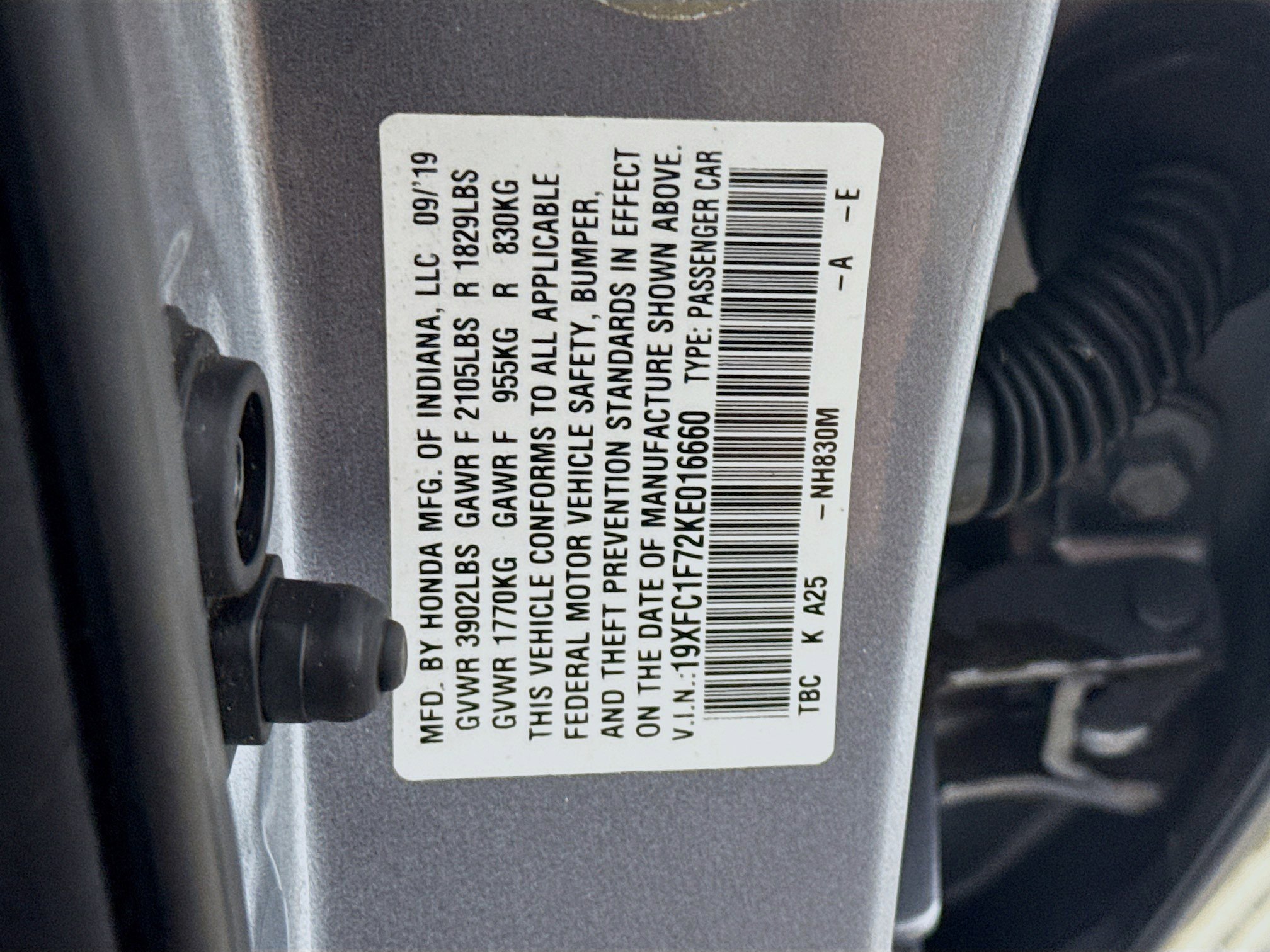 Used 2019 Honda Civic EX-L image 40