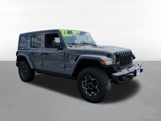 Used 2022 Jeep Wrangler Unlimited Rubicon 4xe w/ Steel Bumper Group image 3