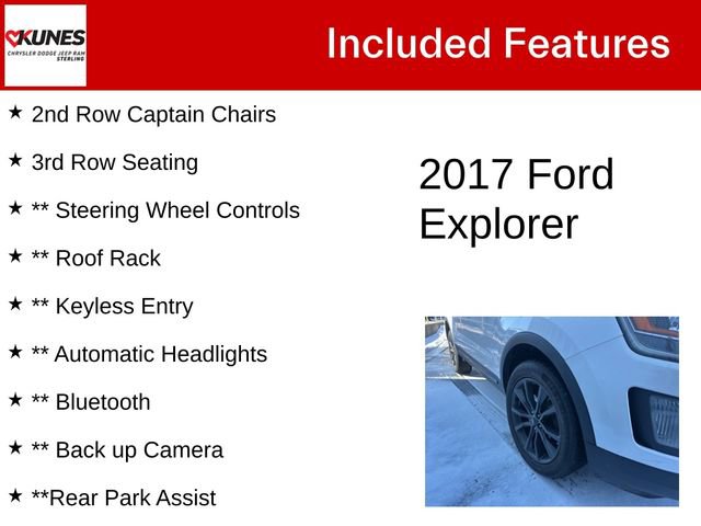Used 2017 Ford Explorer XLT w/ Equipment Group 202A image 5