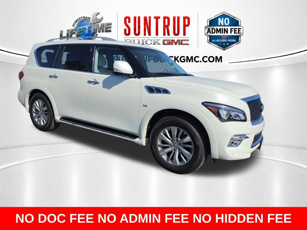 Used 2017 INFINITI QX80 4WD w/ Driver Assistance Package image 9